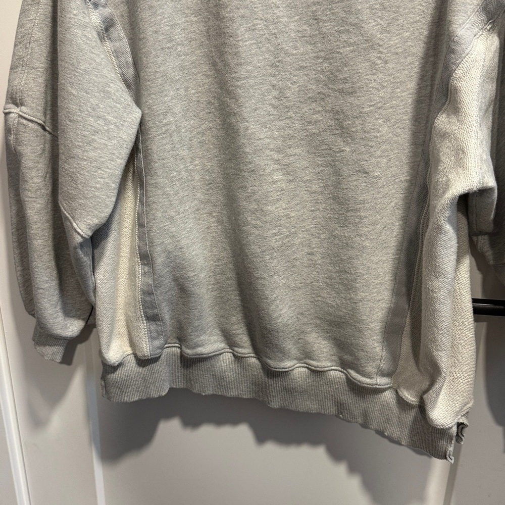 Aerie Big Chill Crewneck Sweatshirt Very Oversized - Picture 2 of 8